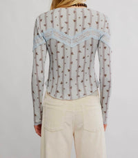 Free People - Let’s Party Cardigan Top
