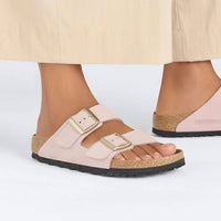 BIRKENSTOCK Women's Arizona Sandals in soft pink - women's sandal - view 7
