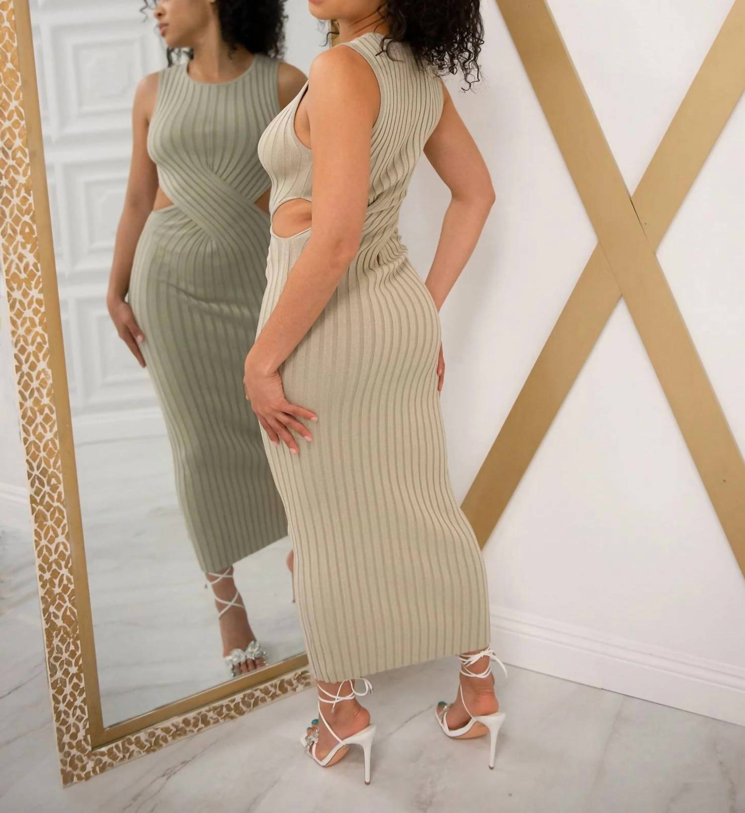 Pretty Garbage - Ceceilia Knitted Midi Dress