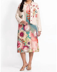 Johnny Was - Janie Favorite Cap Sleeve Dress - Plus