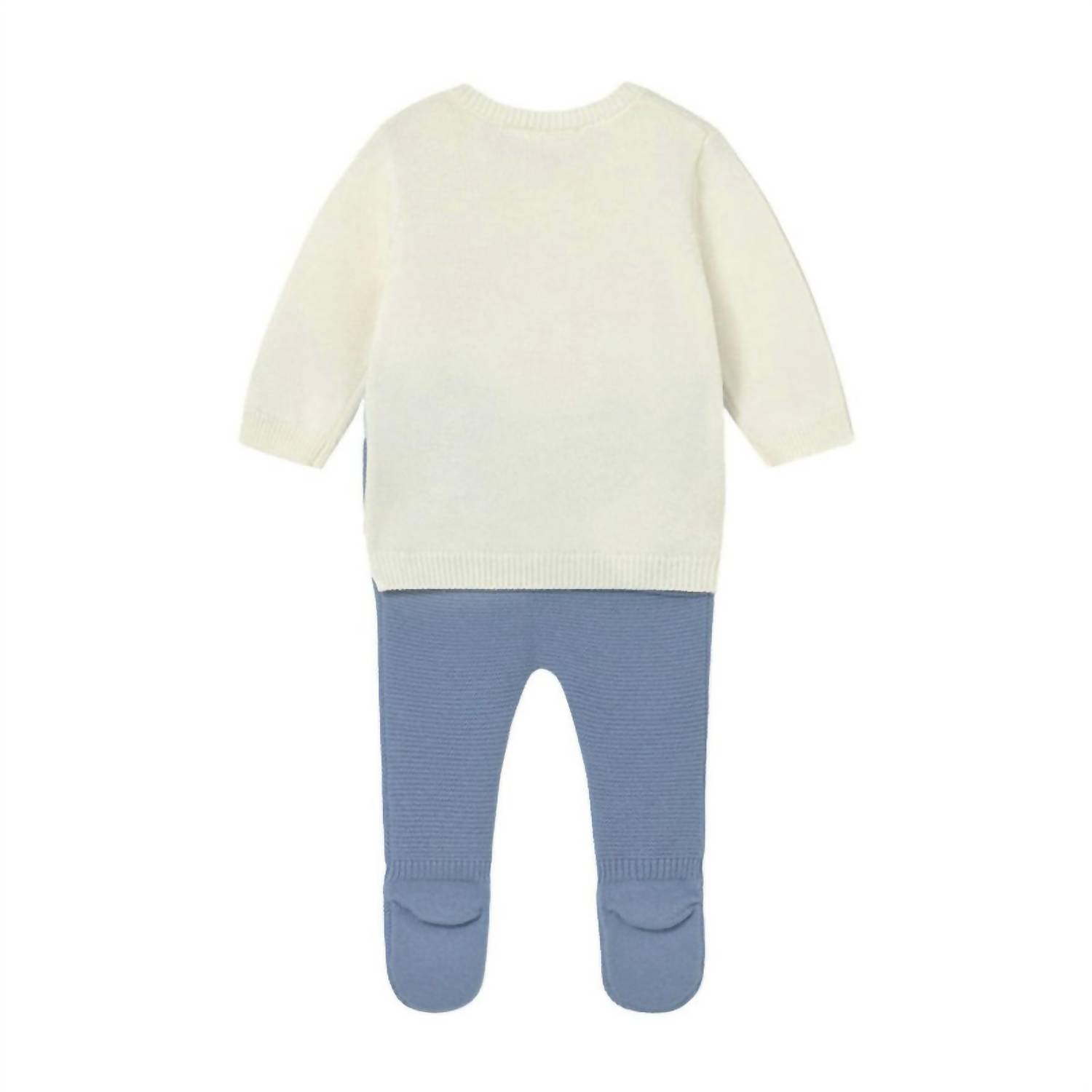 Mayoral - Boys Nube Knit Pants And Sweatshirt Set