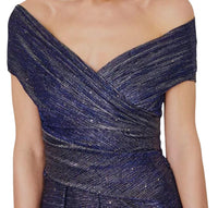 Talbot Runhof - METALLIC VOILLE JUMPSUIT