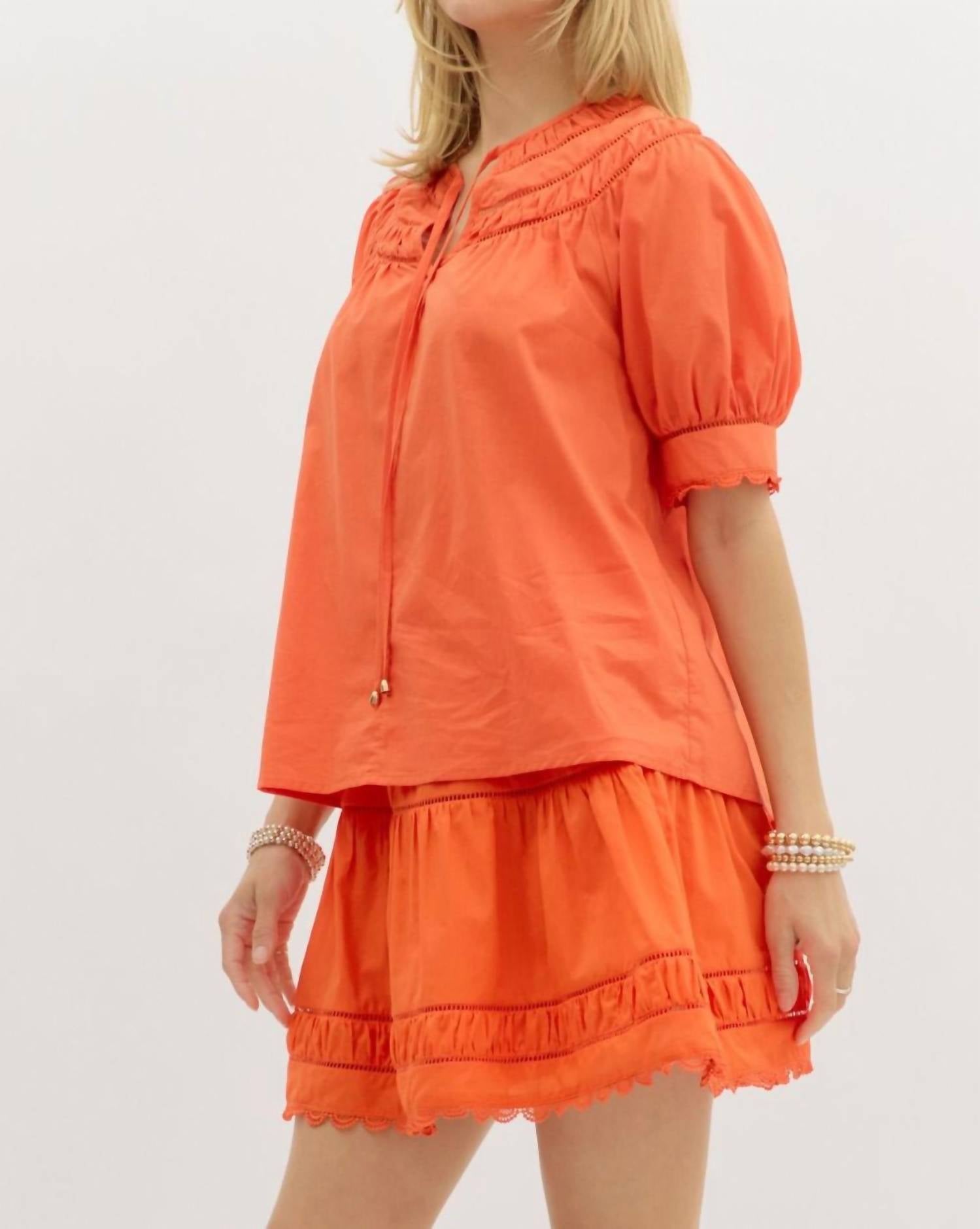Entro - Ruffle Skirt