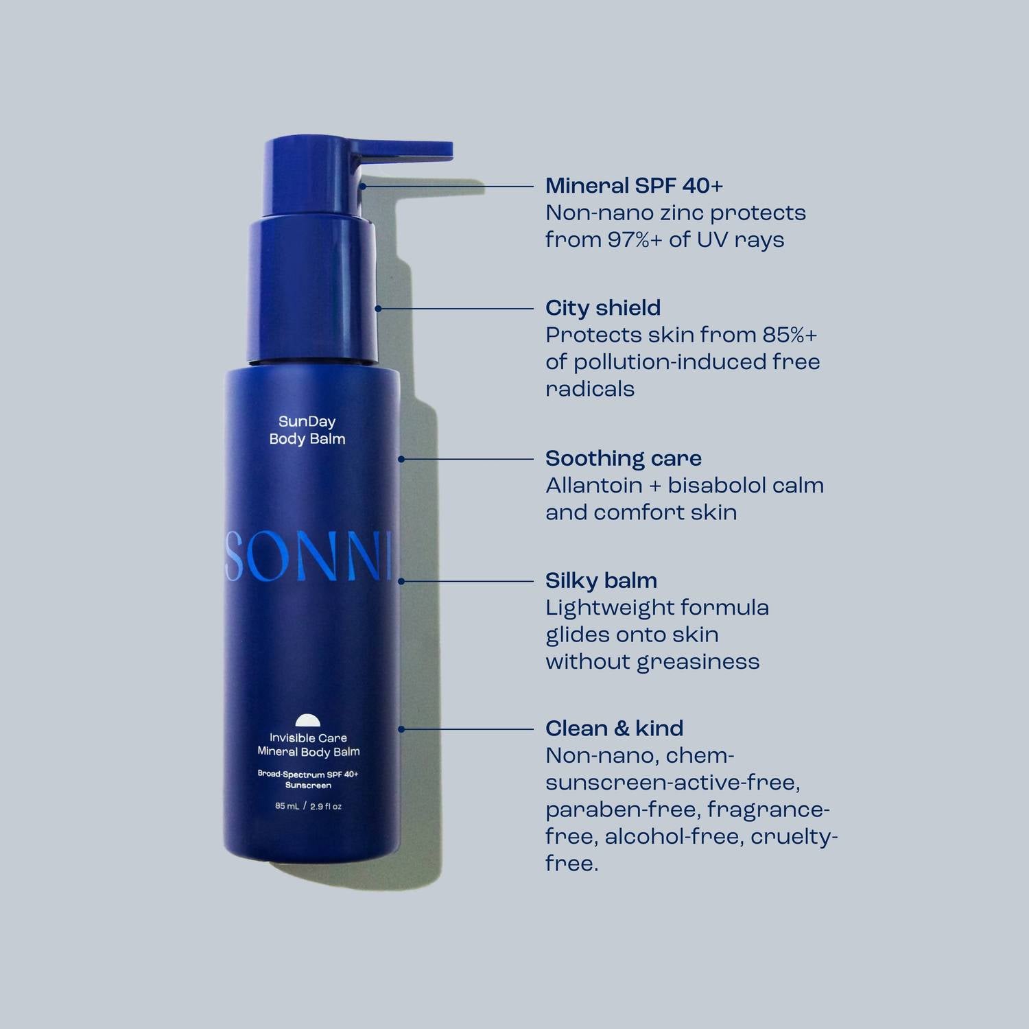 Sonni Skin - Sunday Spf 40+ Body Balm