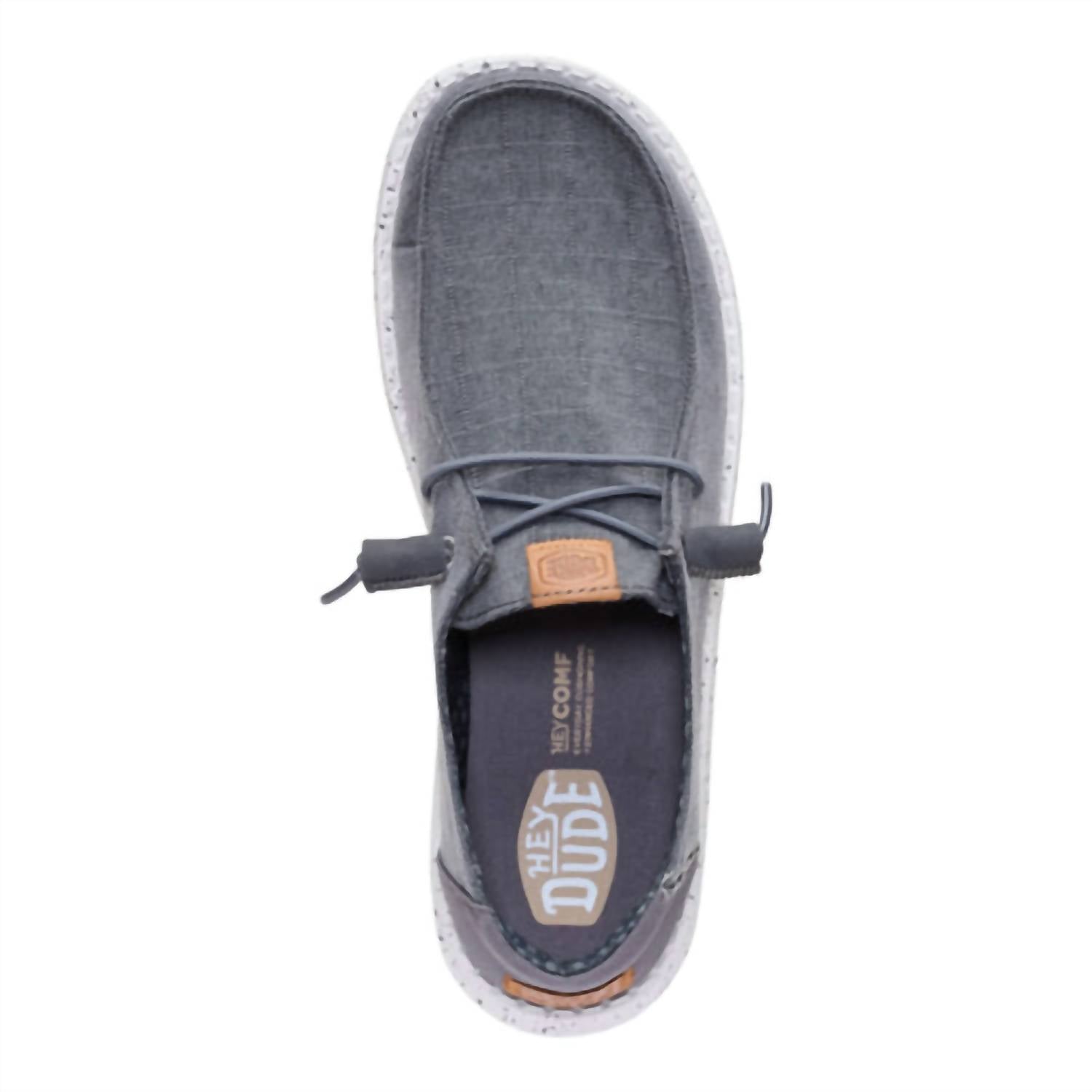 Hey Dude - Women's Wendy Chambray Grid Slip-on Loafers