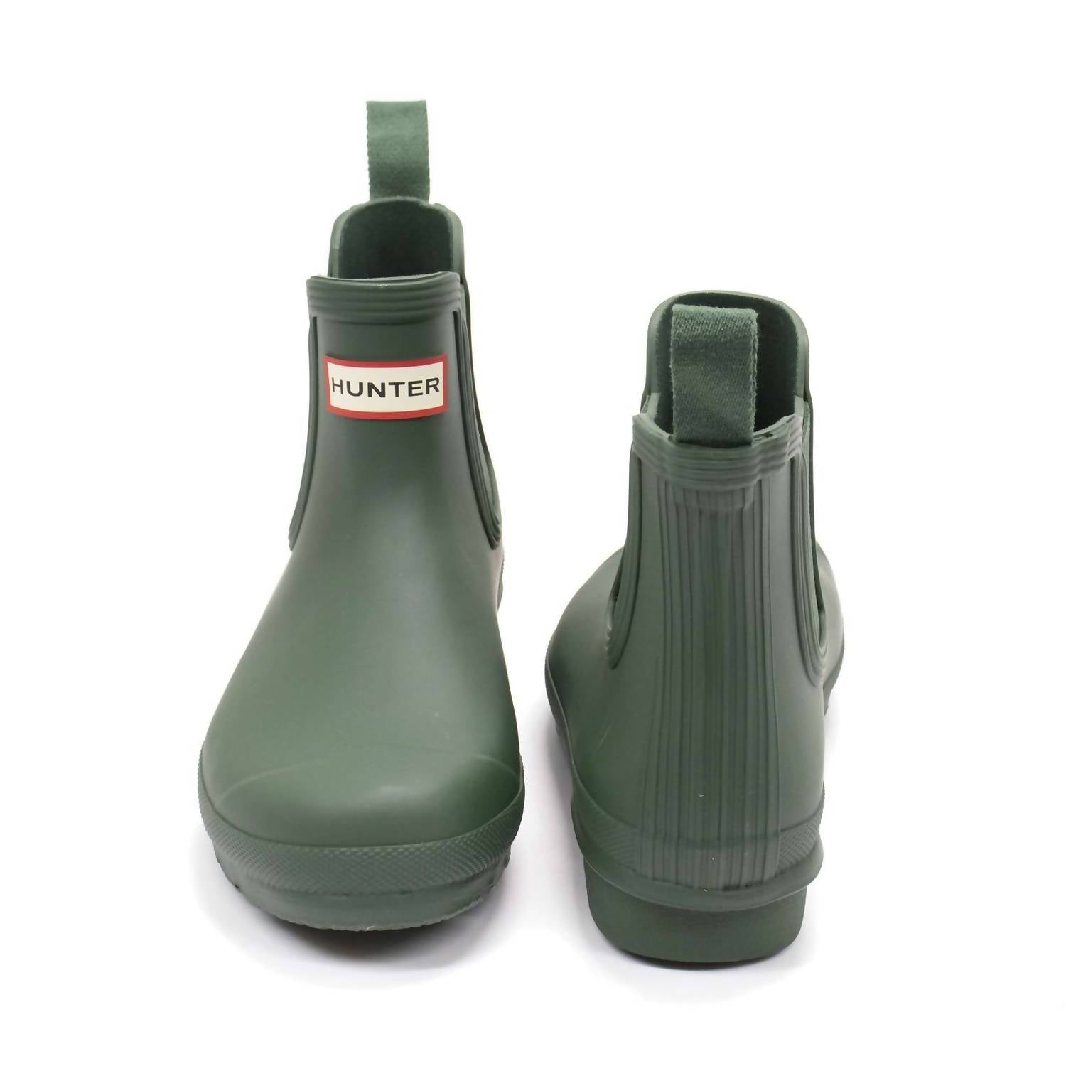 HUNTER Women's Original Chelsea Boots in hunter green - women's shoe - view 4
