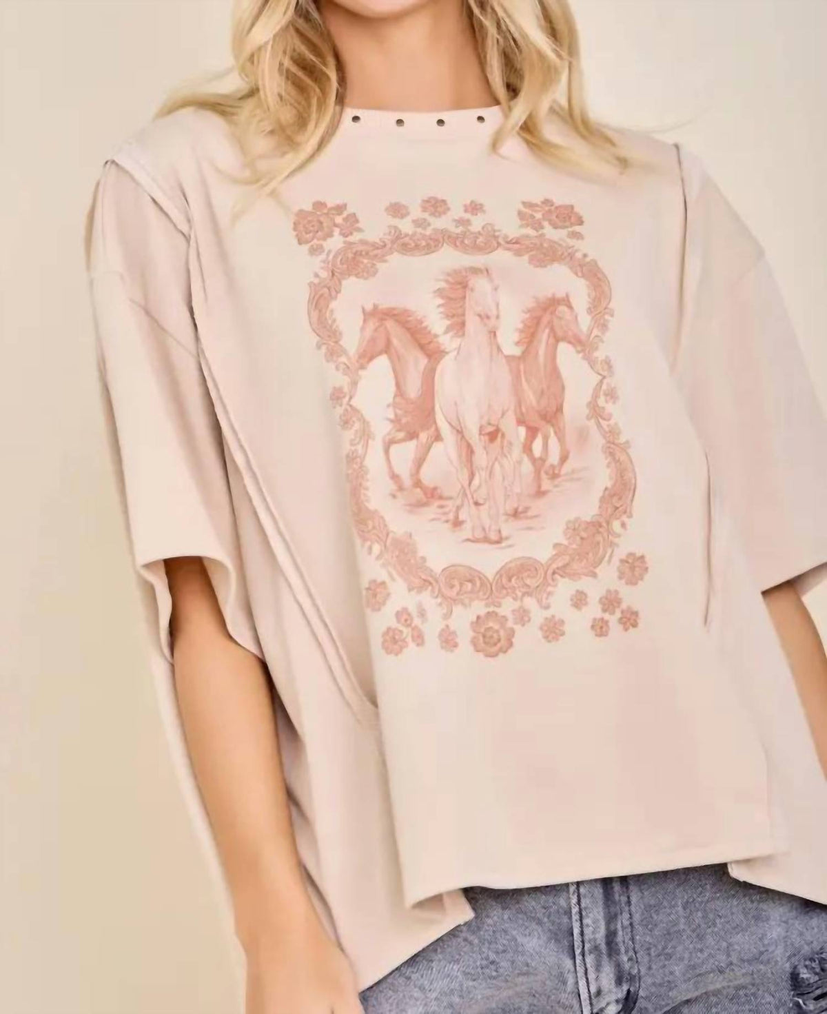 Main Strip - Women's Vintage Boho Boutique Top