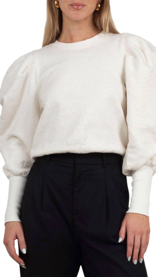 Cleobella - DAYNA QUILTED SWEATSHIRT