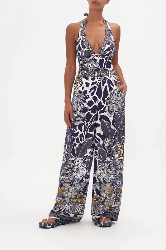 Camilla - Wide Leg Waisted Pant