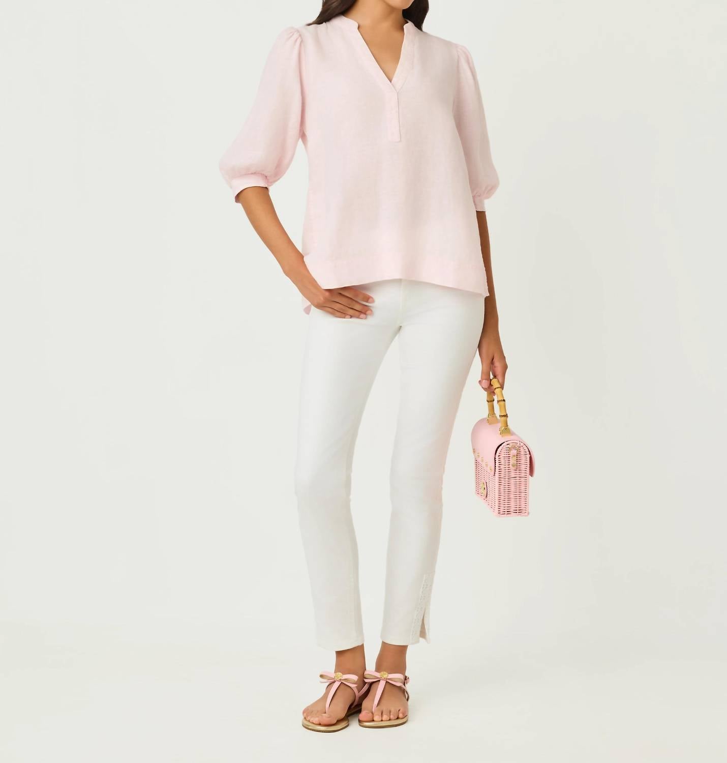 Lilly Pulitzer - MIALEIGH LINEN TOP