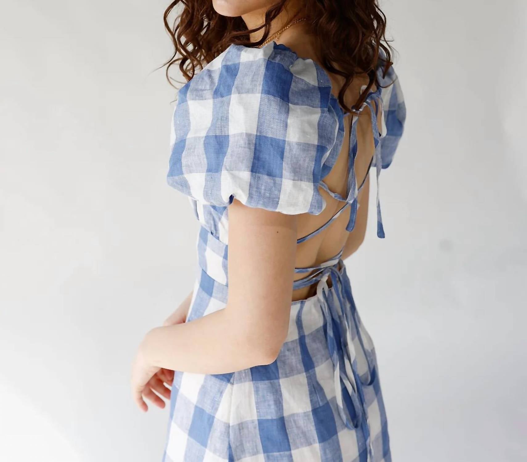 Sofie The Label - Gingham Mini Dress