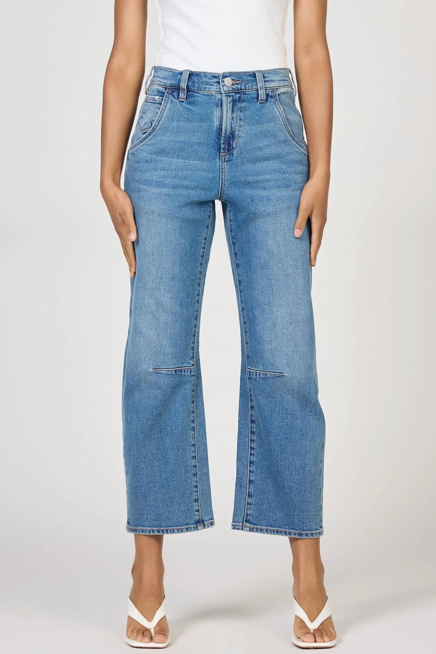 Dear John Denim - Lasso High Rise Barrel Leg Jeans