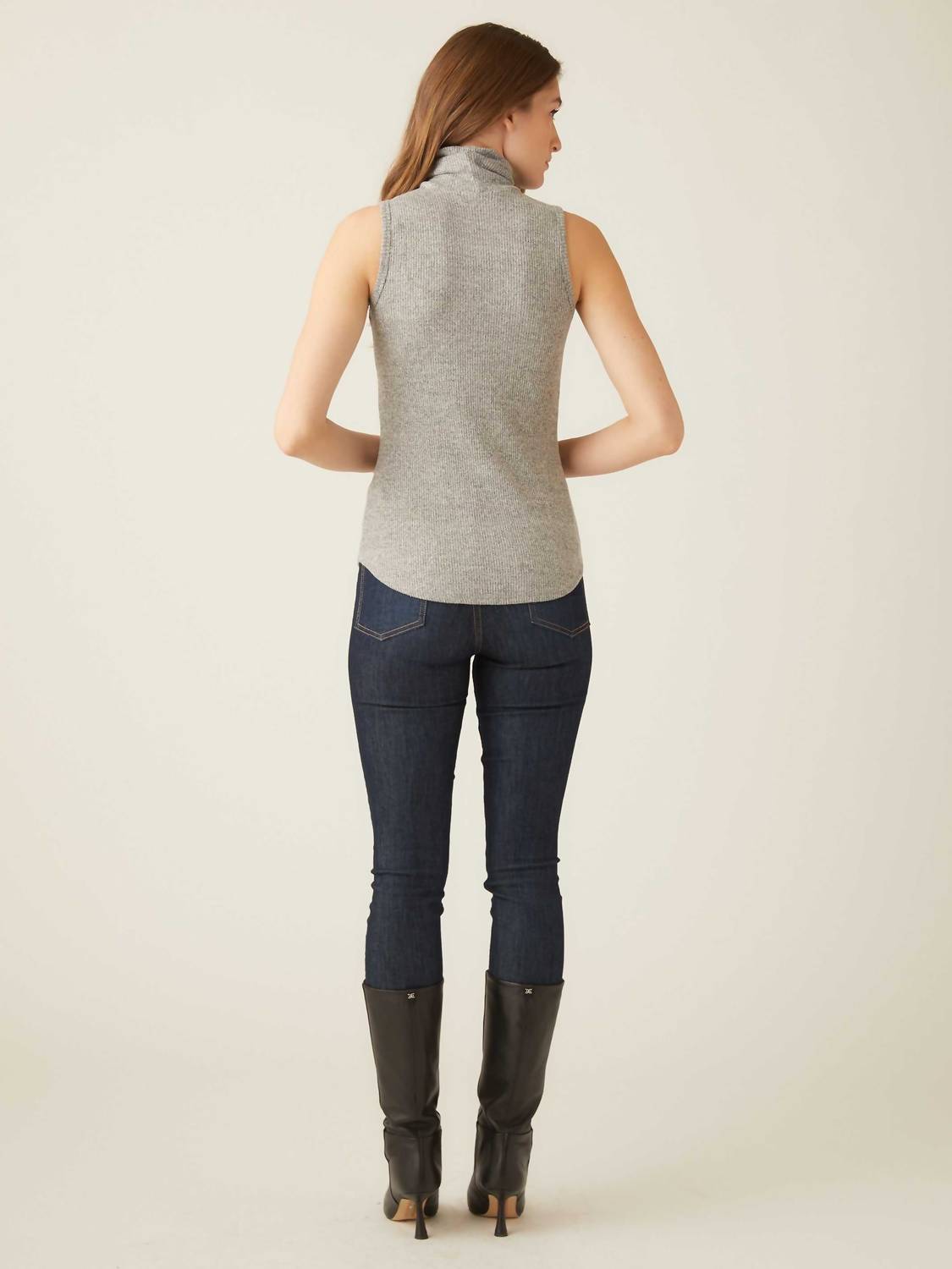Fifteen Twenty - Sleeveless Turtleneck Top