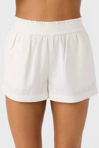 O'NEILL Sanders Beach Shorts in white - women's shorts