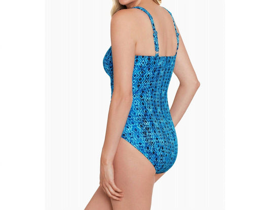 Penbrooke - Diamonds Shirred Front Mio One Piece