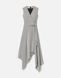 Lafayette 148 - Fluid Houndstooth Jacquard Midi Dress