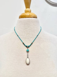 Fosilart - Egyptian Inspired Beaded Ancient Necklace