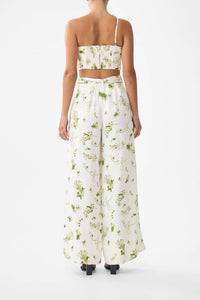 Camilla - Botanical Utopia Scarf Belt Wide Leg Pant