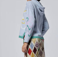 Lingua Franca - Reina Long Sleeve Hoodie