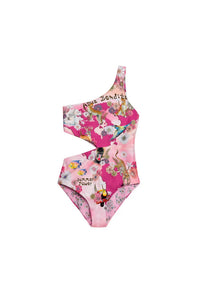 AGUA BENDITA Girls' Savanna Java One Piece in pink - kids' item - view 4