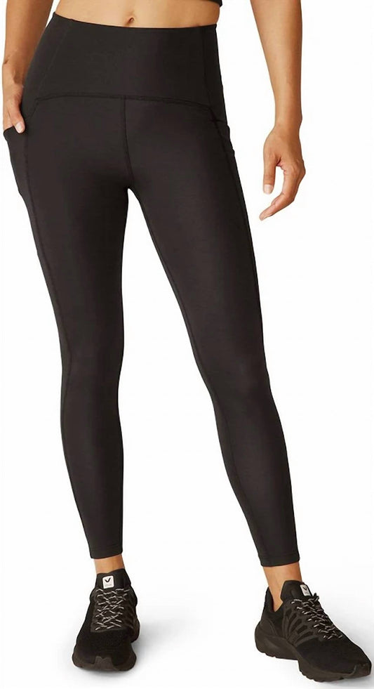 Beyond Yoga - Power Beyond Pocket Midi Leggings