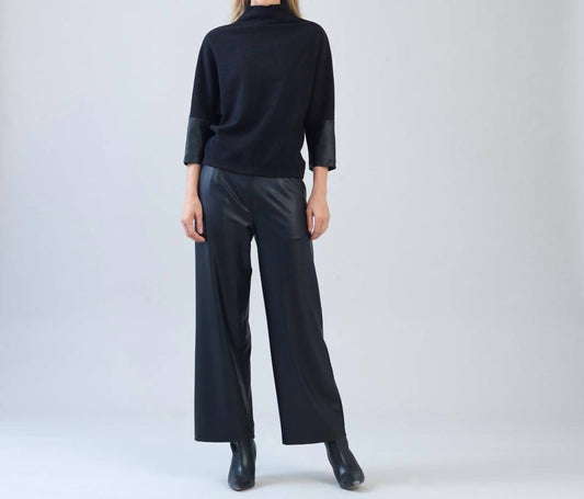 Clara Sunwoo - Faux Cashmere Funnel Neck Top