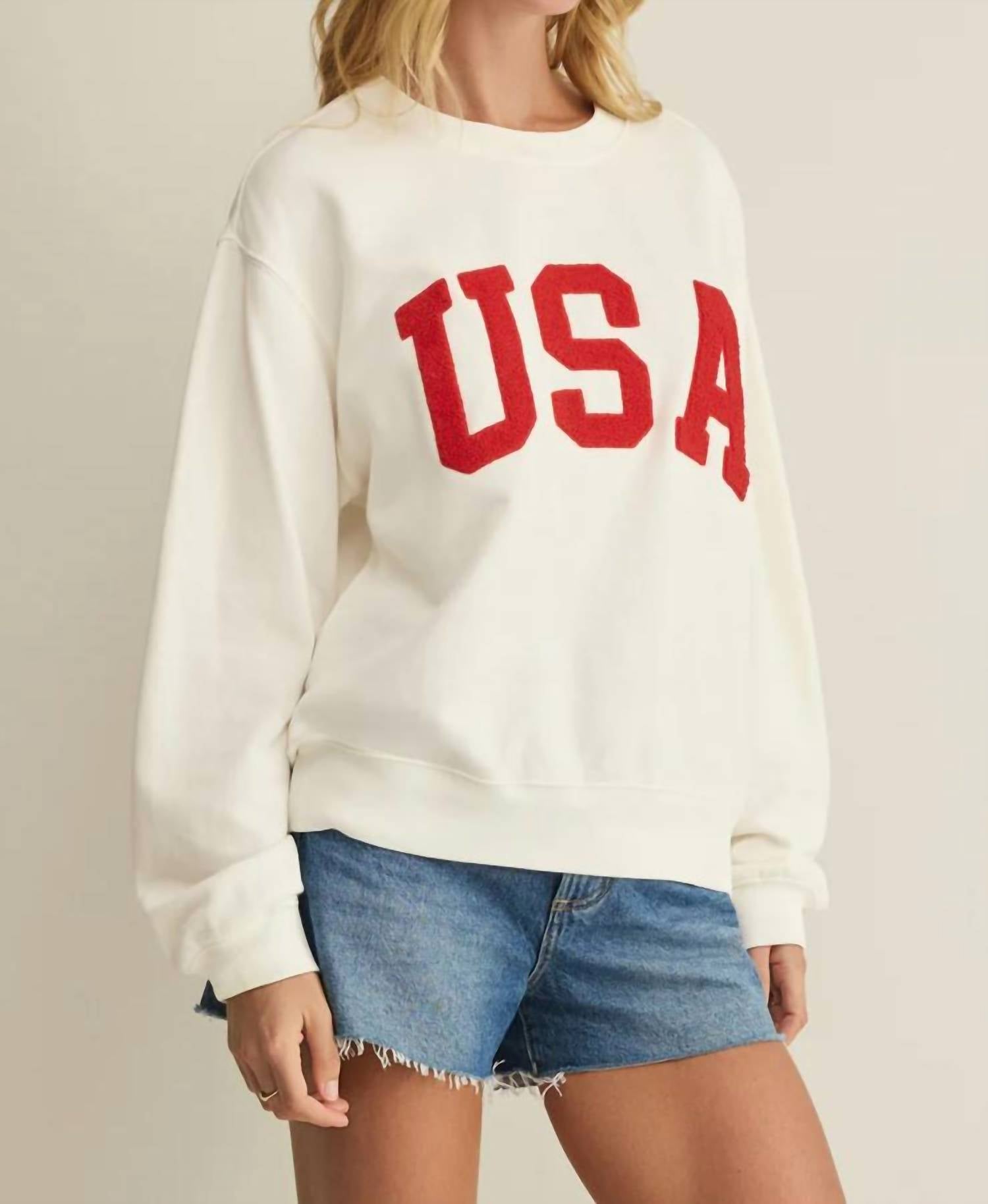 Z Supply - USA Boyfriend Sweatshirt