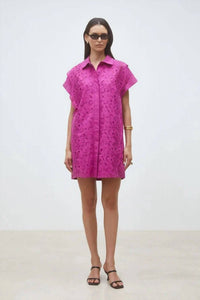 Suncoo - Cross Mini Dress