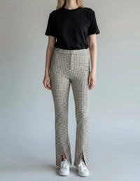 Iltm - Blake Plaid Slit Pant