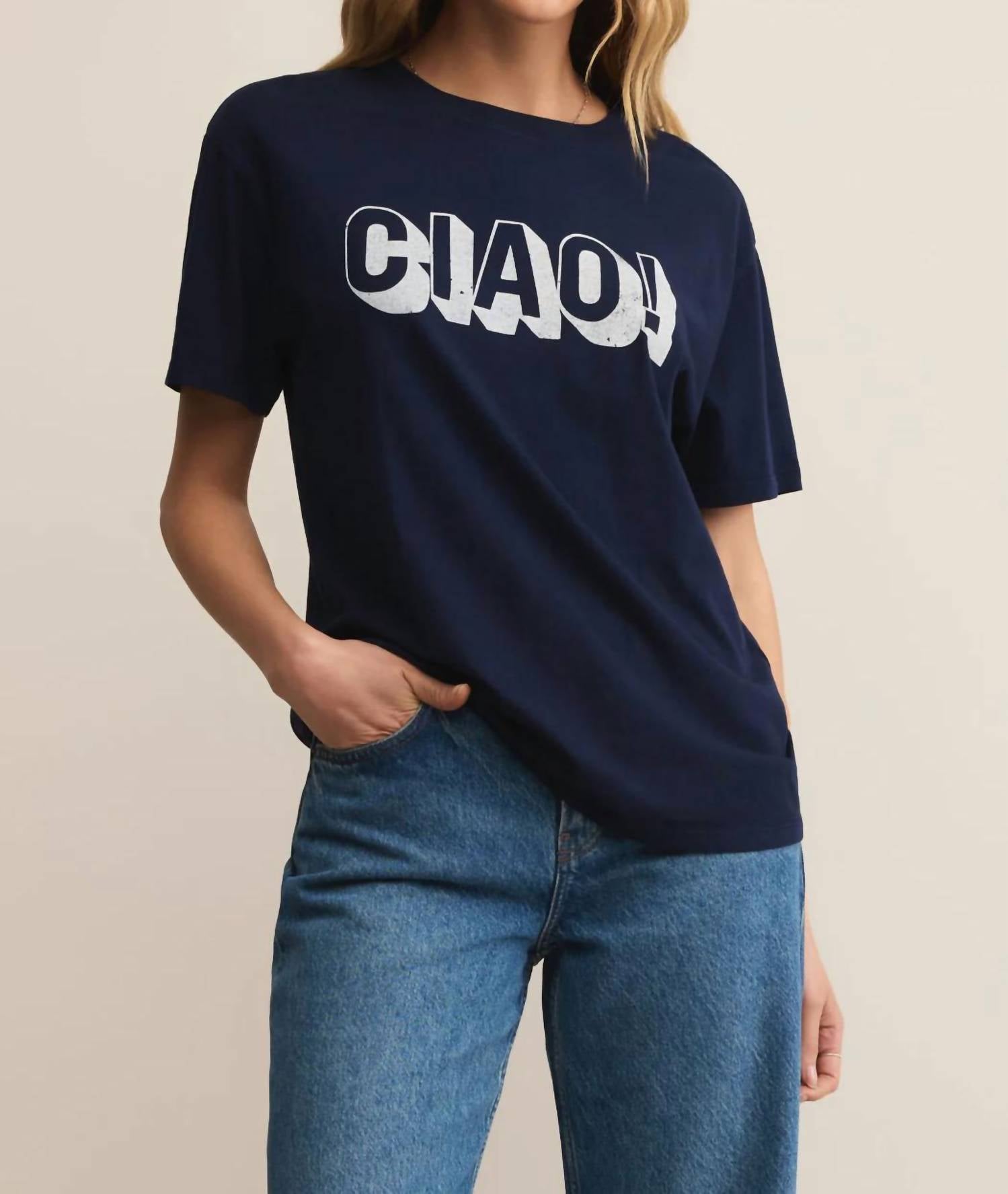Z Supply - Ciao Boyfriend Tee
