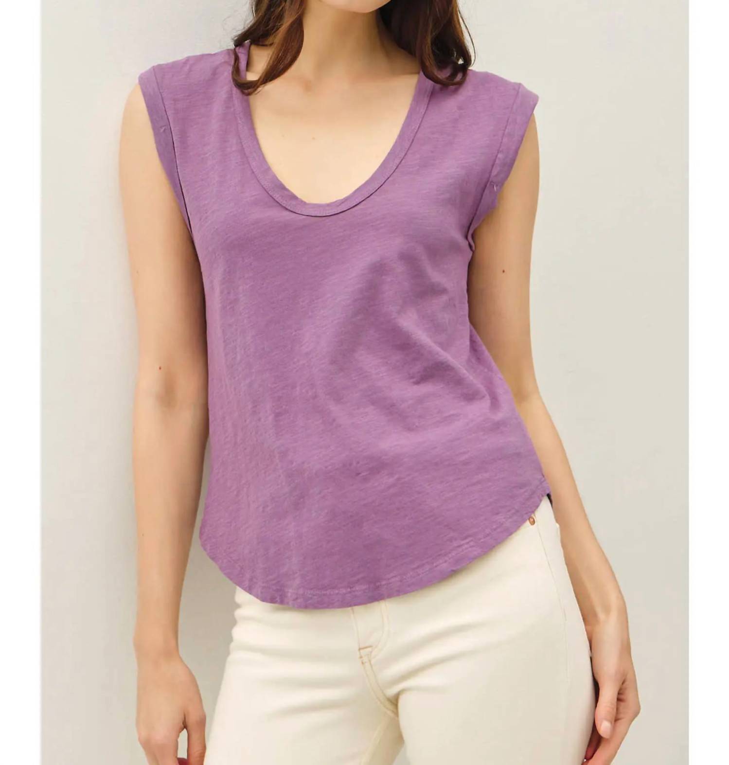 Be Cool - Rhonnie Cap Sleeve Top