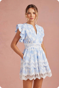 Strut & Bolt - Botanical Garden Crochet Lace Dress