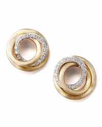 Marco Bicego - Women's 18k Gold Diamond Jaipur Link Earrings