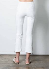 Elaine Kim - TECH STRETCH CROPPED SIDE ZIP LEGGING - MITRA CORE