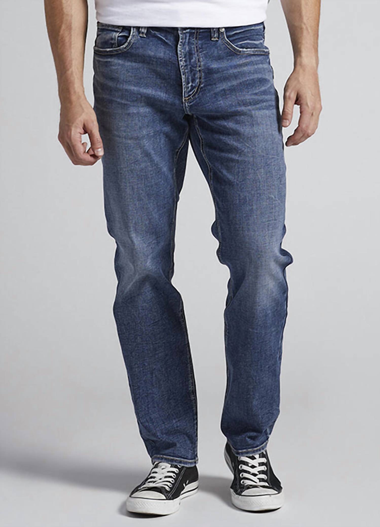 Silver Jeans Co Eddie Jean in indigo 2 - men's jeans
