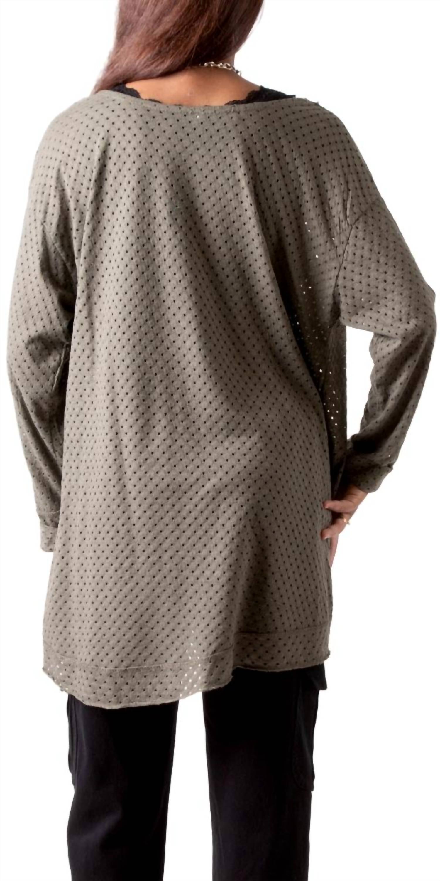 Gigi Moda - Il Foro Long Sleeve Top