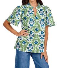 Mudpie - Chase Flounce Sleeve Top