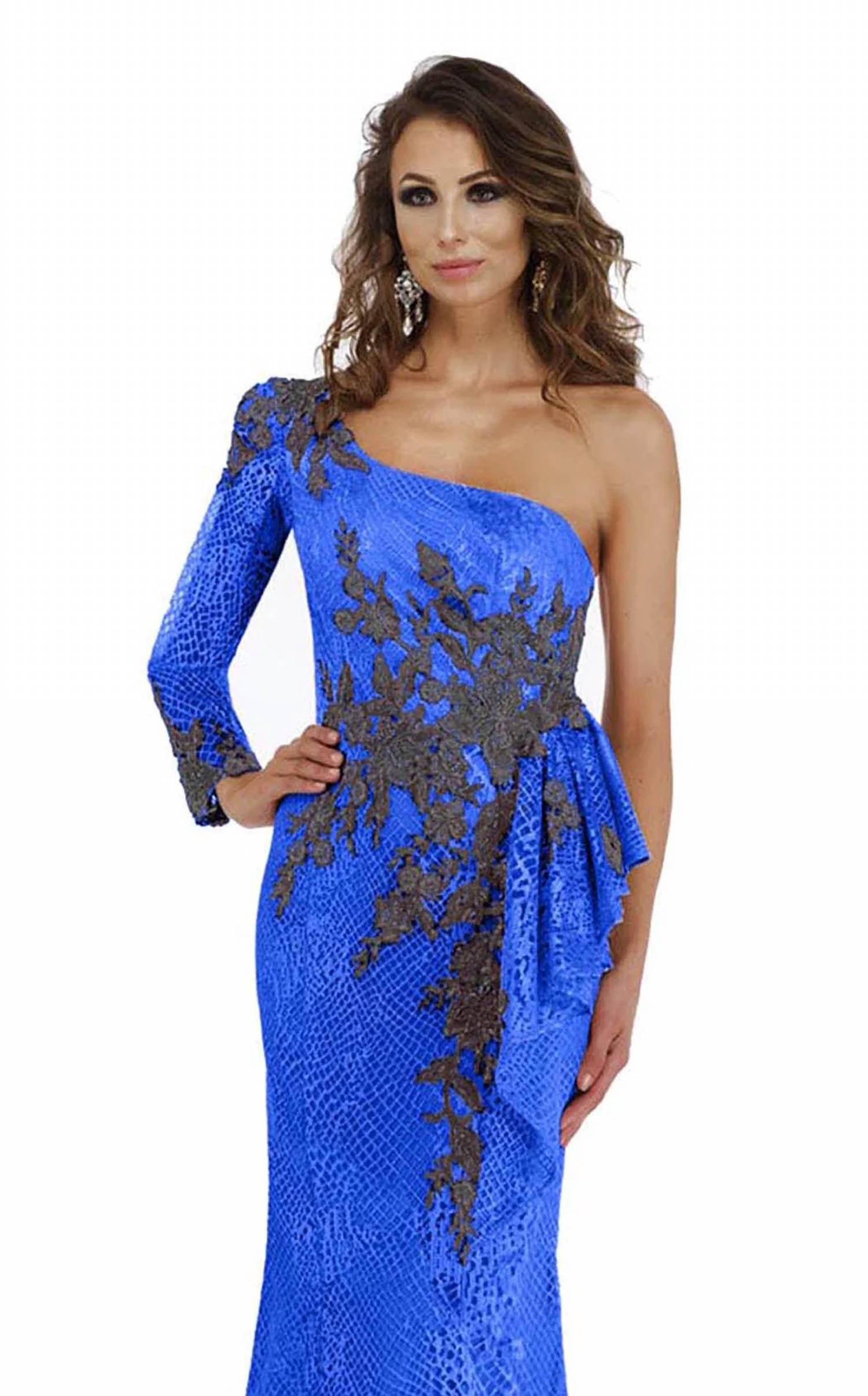 Feriani - ONE SHOULDER MERMAID GOWN