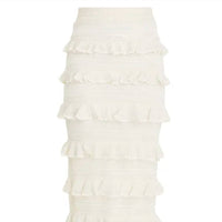 Zimmermann - Wonderland Frill Midi Skirt