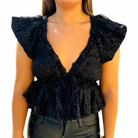 Meet Me In Santorini - Make A Toast Blouse