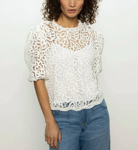 Sanctuary - Cherished Lace Tee
