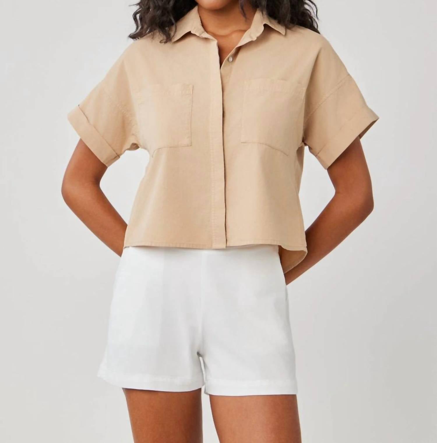 Bella Dahl - Two Pocket Short Sleeve Shirt