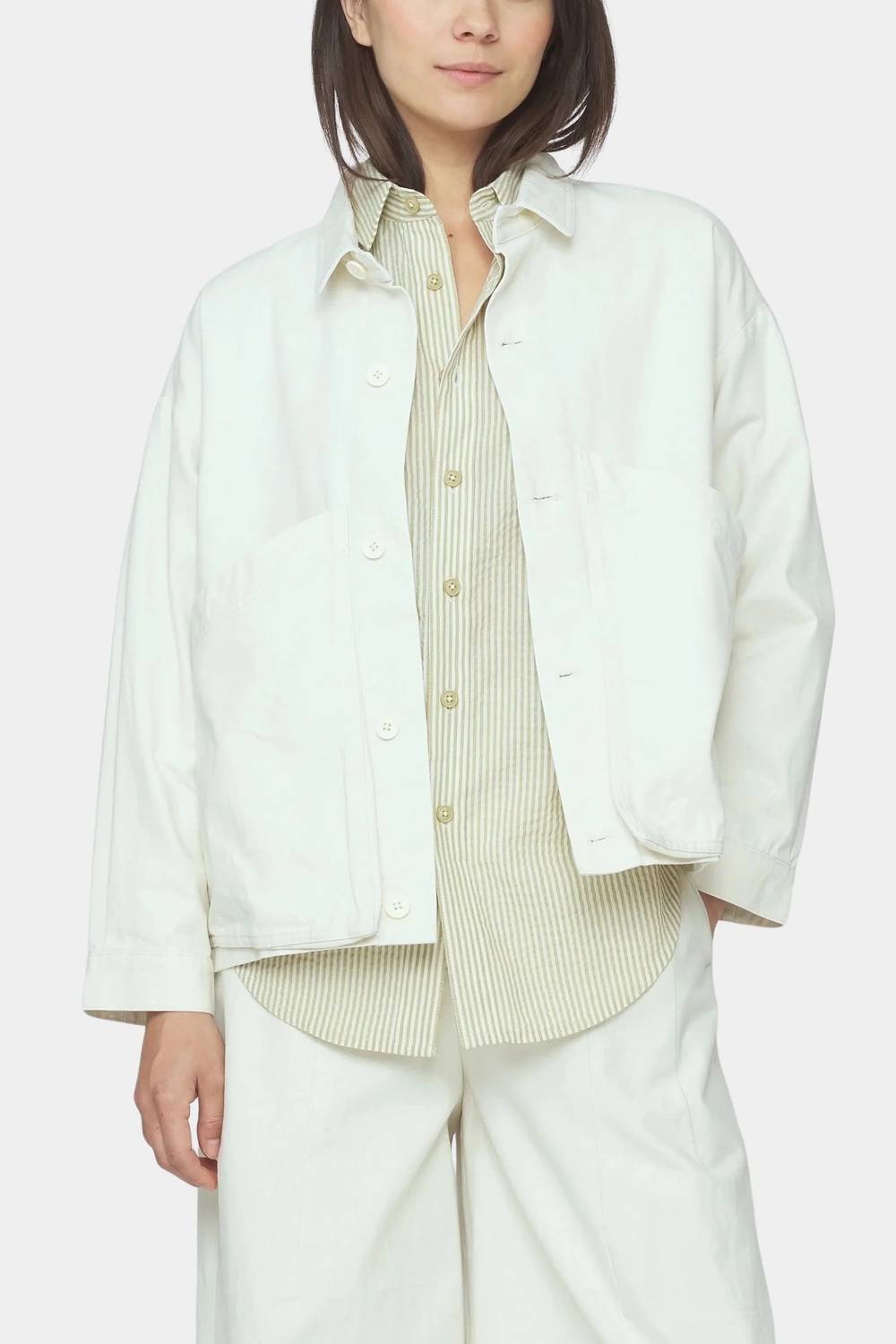 7115 By Szeki - Signature Panel Pockets Jacket