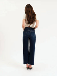 Daze - Pleaser High Rise Wide Ankle Jeans