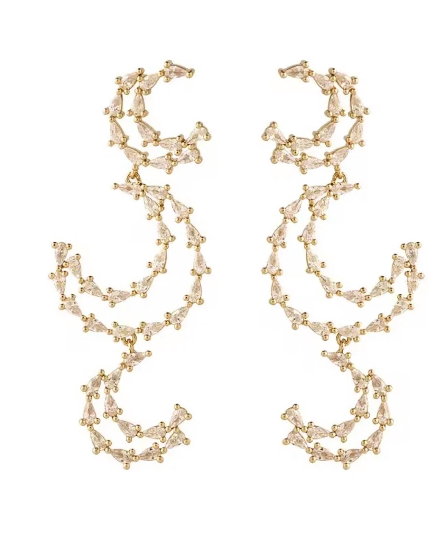 Mignonne Gavigan - Women's Bryant Triple Drop Earrings