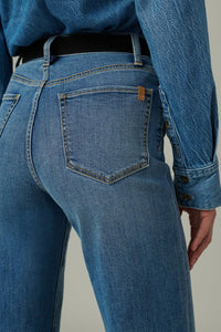 Joe'S Jeans - Blake High Rise Wide Leg Crop Jeans