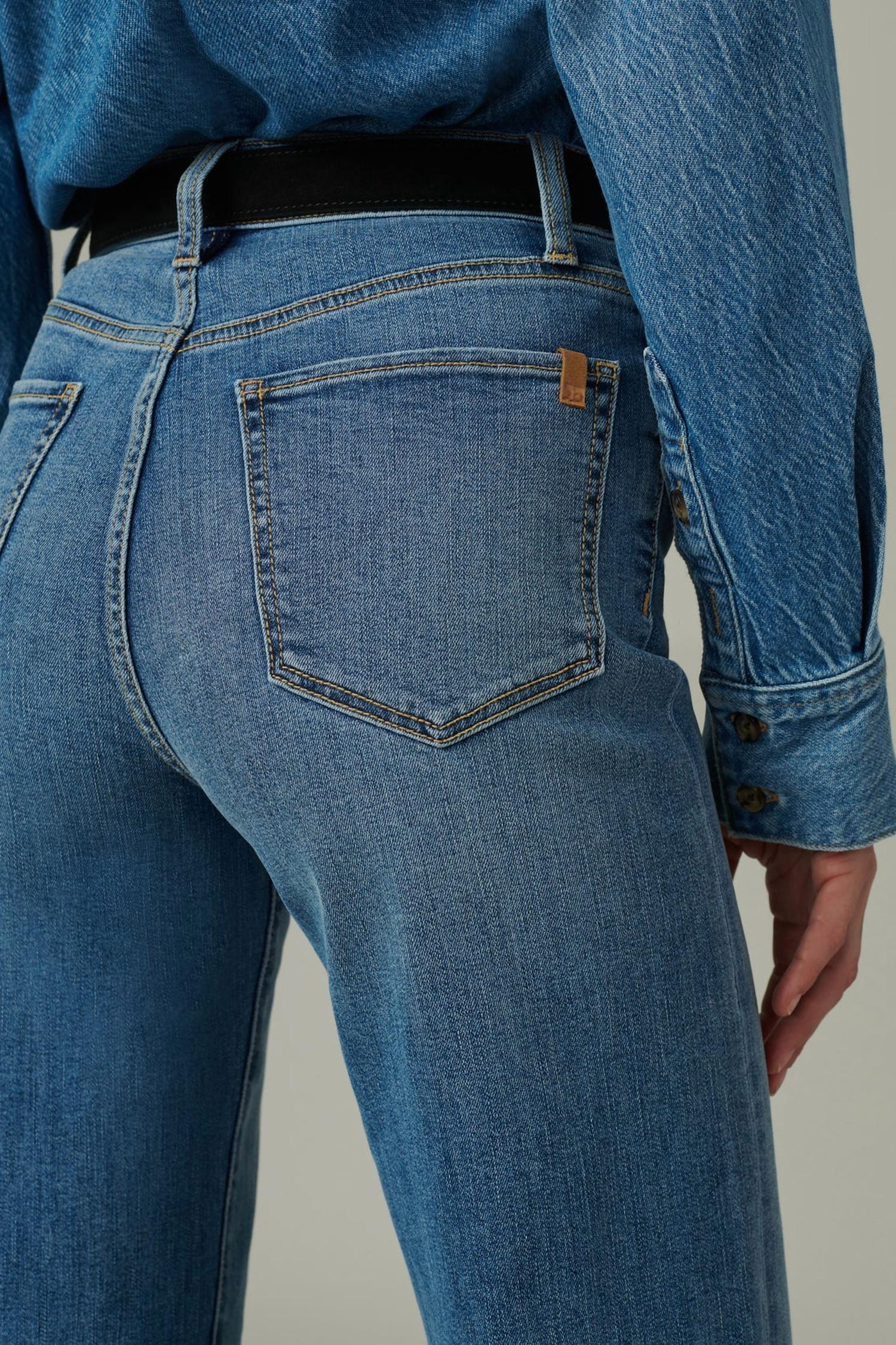 Joe'S Jeans - Blake High Rise Wide Leg Crop Jeans