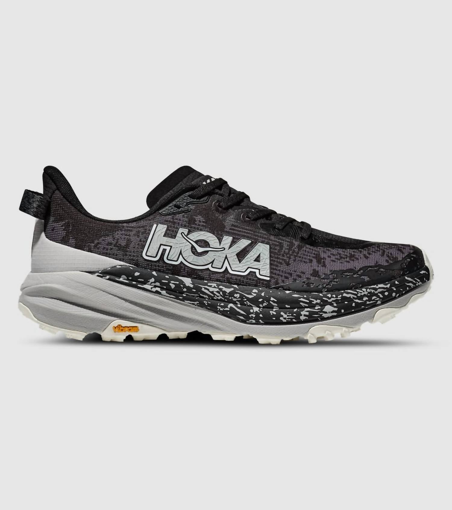 Hoka Men's Speedgoat 6 Running Shoes in black stardust - men's shoe