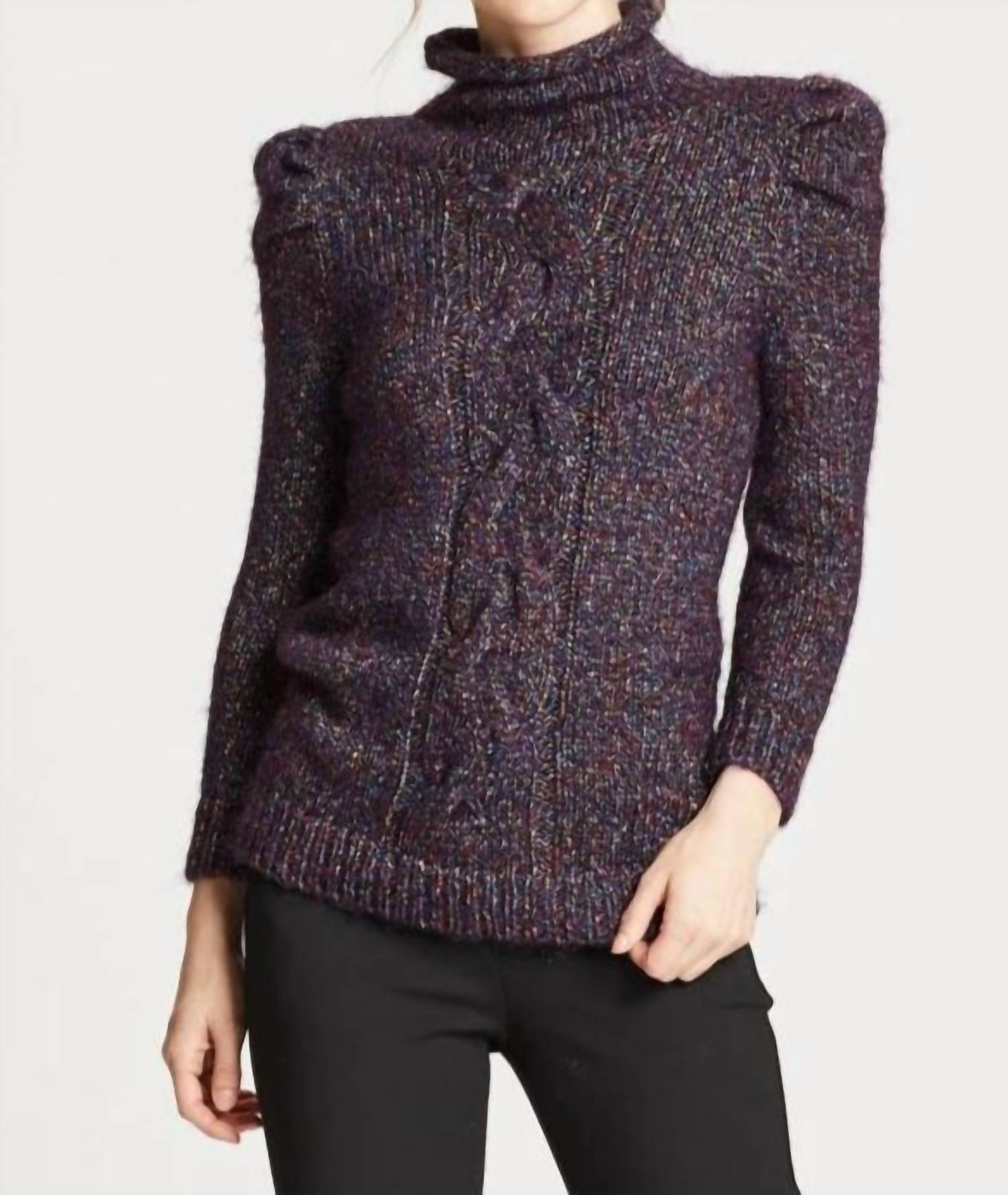 Confetti Cable Sweater