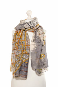 One Hundred Stars - Women's New York Map Scarf